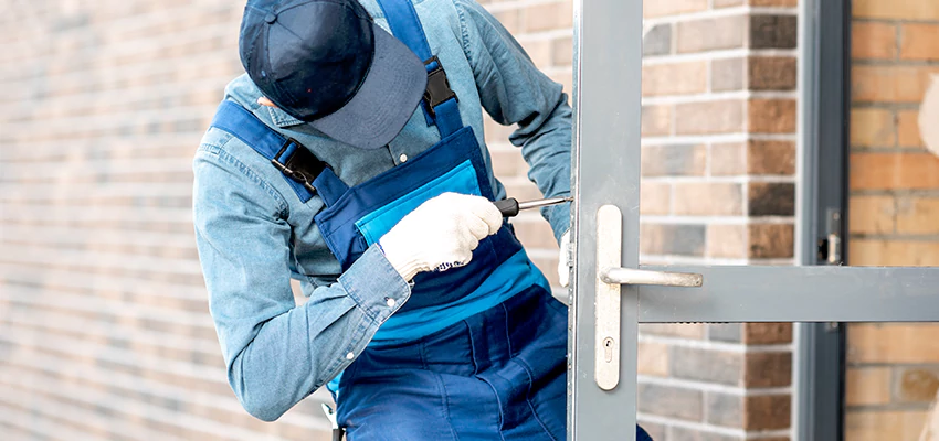 Pivot Storefront Door Locks Installation in Carlsbad, California