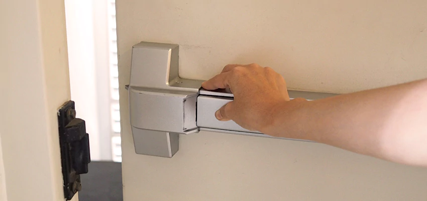 Roller Gate Panic Bar Installation in Carlsbad, California